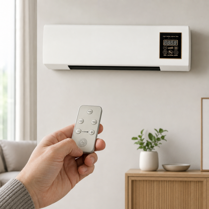 Calefactor de Pared 2 en 1 HeatWall 1800W