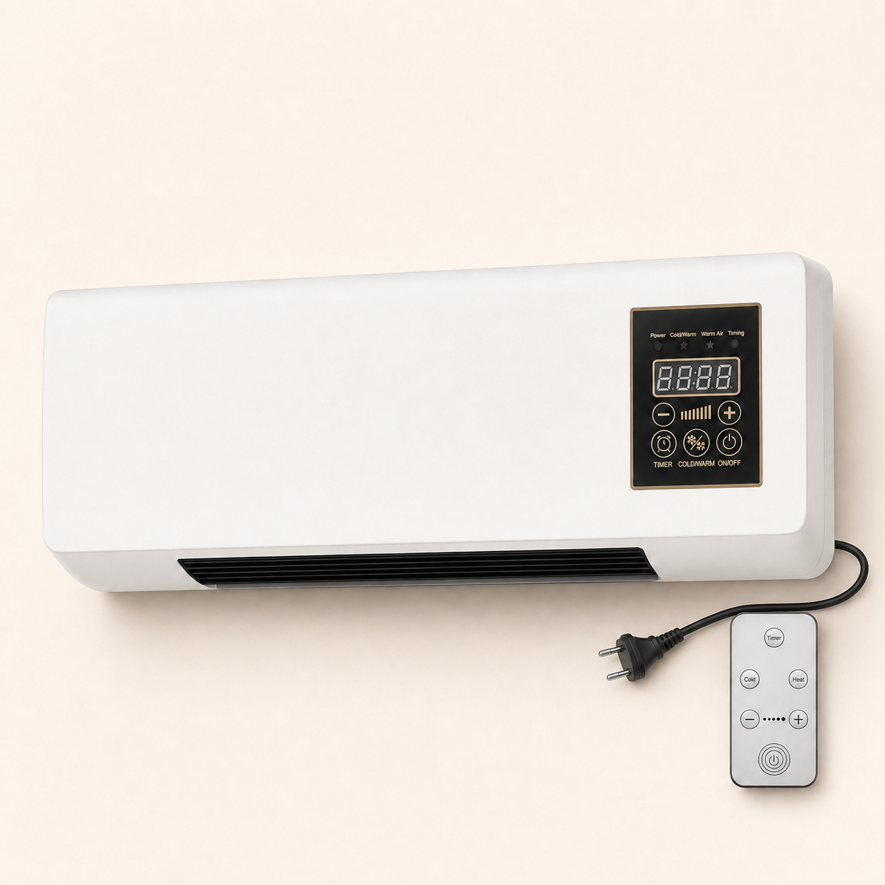 Calefactor de Pared 2 en 1 HeatWall 1800W