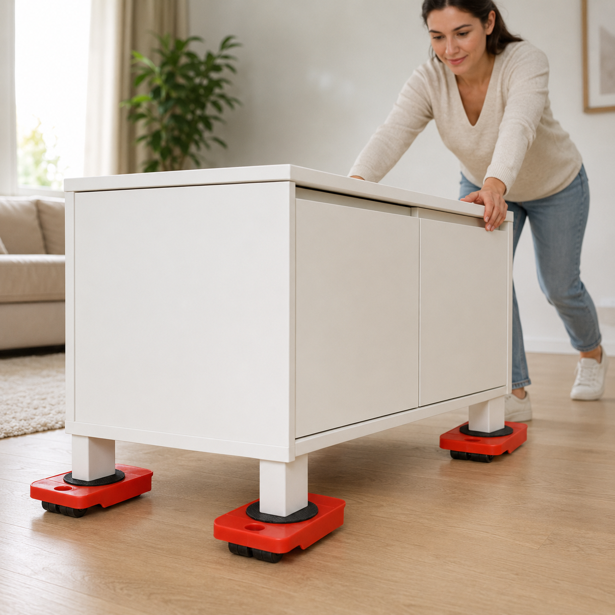 Kit Elevador y Desplazador de Muebles MovePro