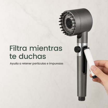Cabezal de ducha de alta presión con filtro